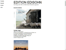 Tablet Screenshot of edition-edisohn.de